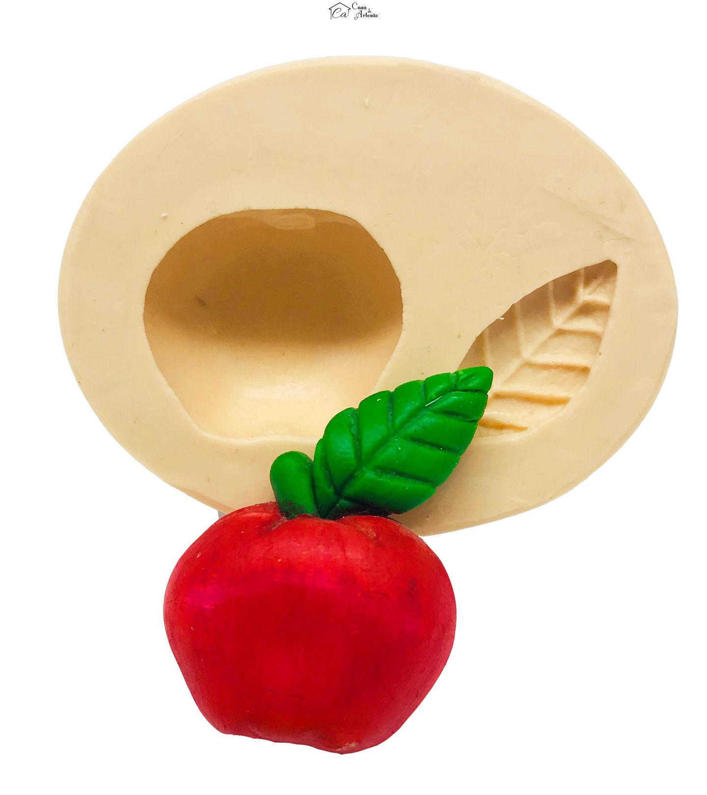 Molde de silicone - Maça