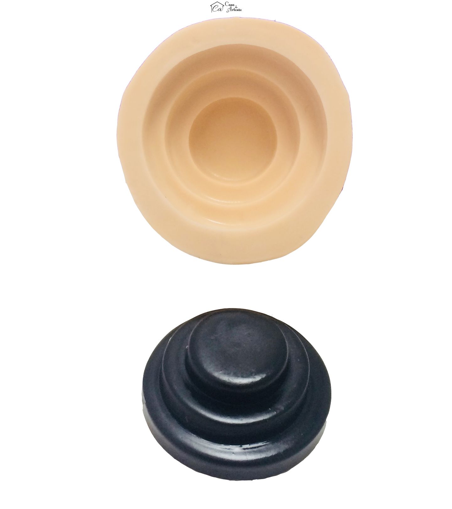 Molde de silicone - Academia - Cross Fit - Pesos - Grande - P380