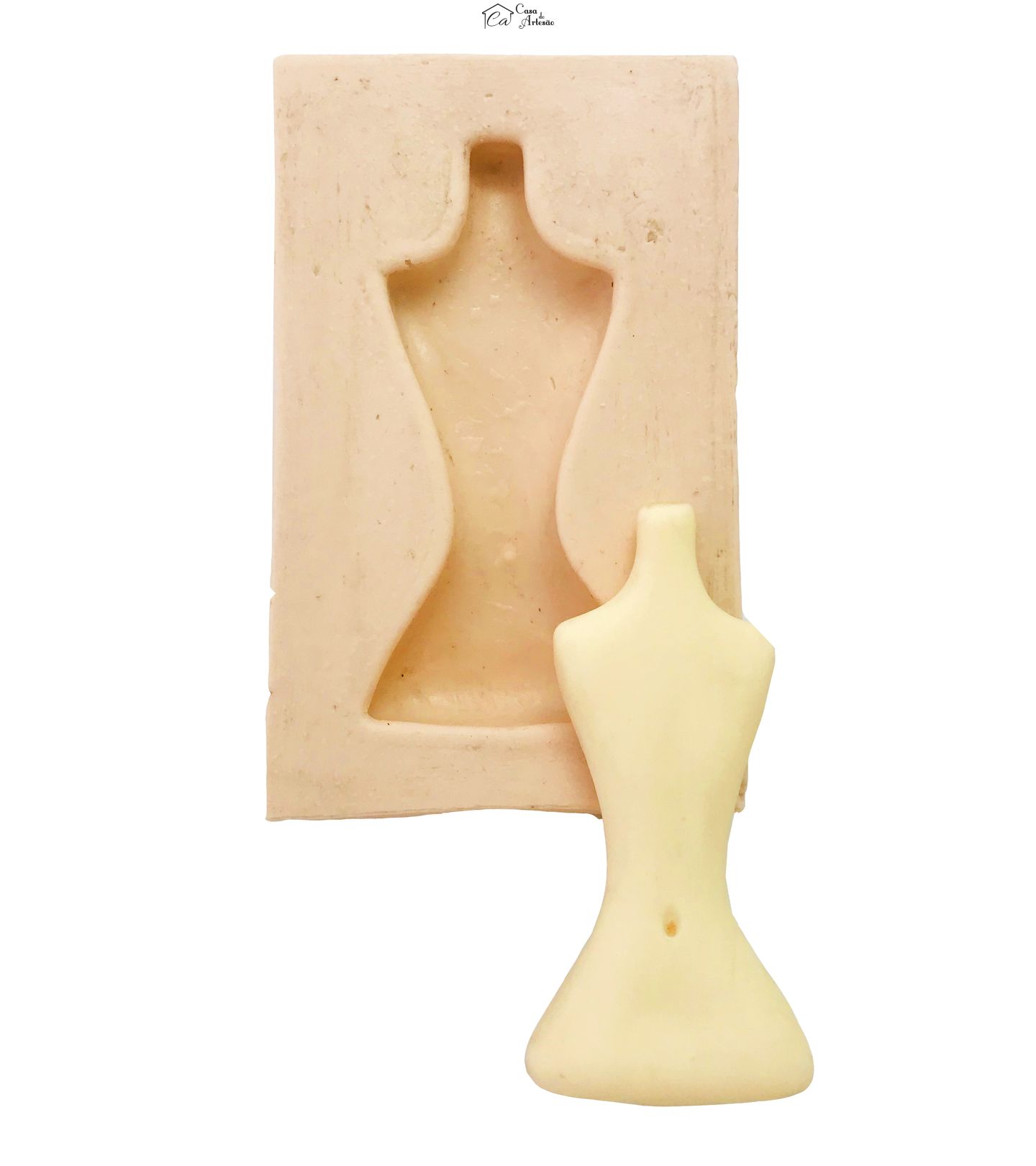 Molde de silicone - Corpo Magrela Sem Busto - P89