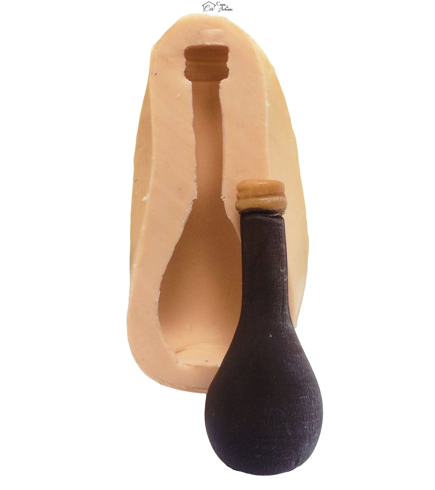 Molde de silicone - Garrafa Licor - P118
