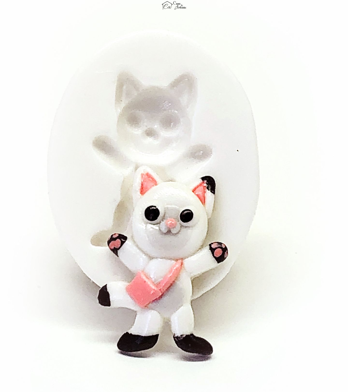 Molde de silicone - A Casa Magica da Gabby - Pandy Paws - Pequeno - P1112