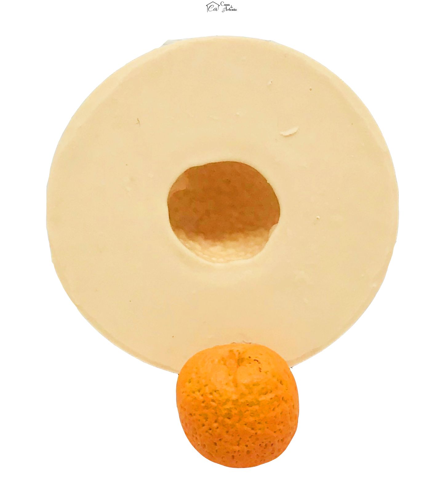Molde de silicone - Mini Laranja