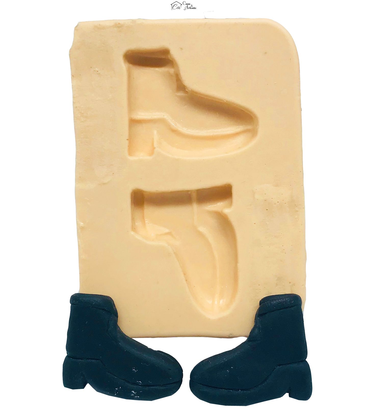 Molde de silicone - Bota  - P59