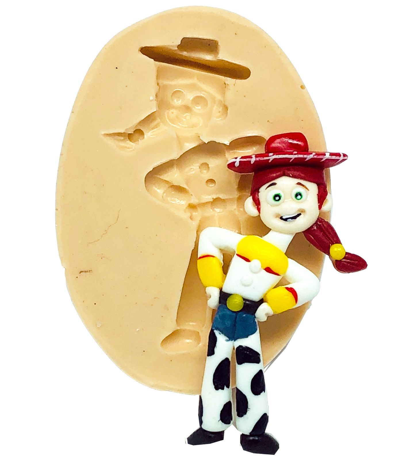 Molde de silicone - Toy Story - Jessie - Pequena - P651