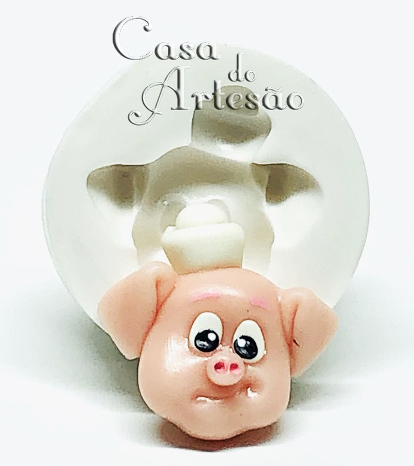 Os Tres Porquinhos - Rosto Cicero - Medio - P944