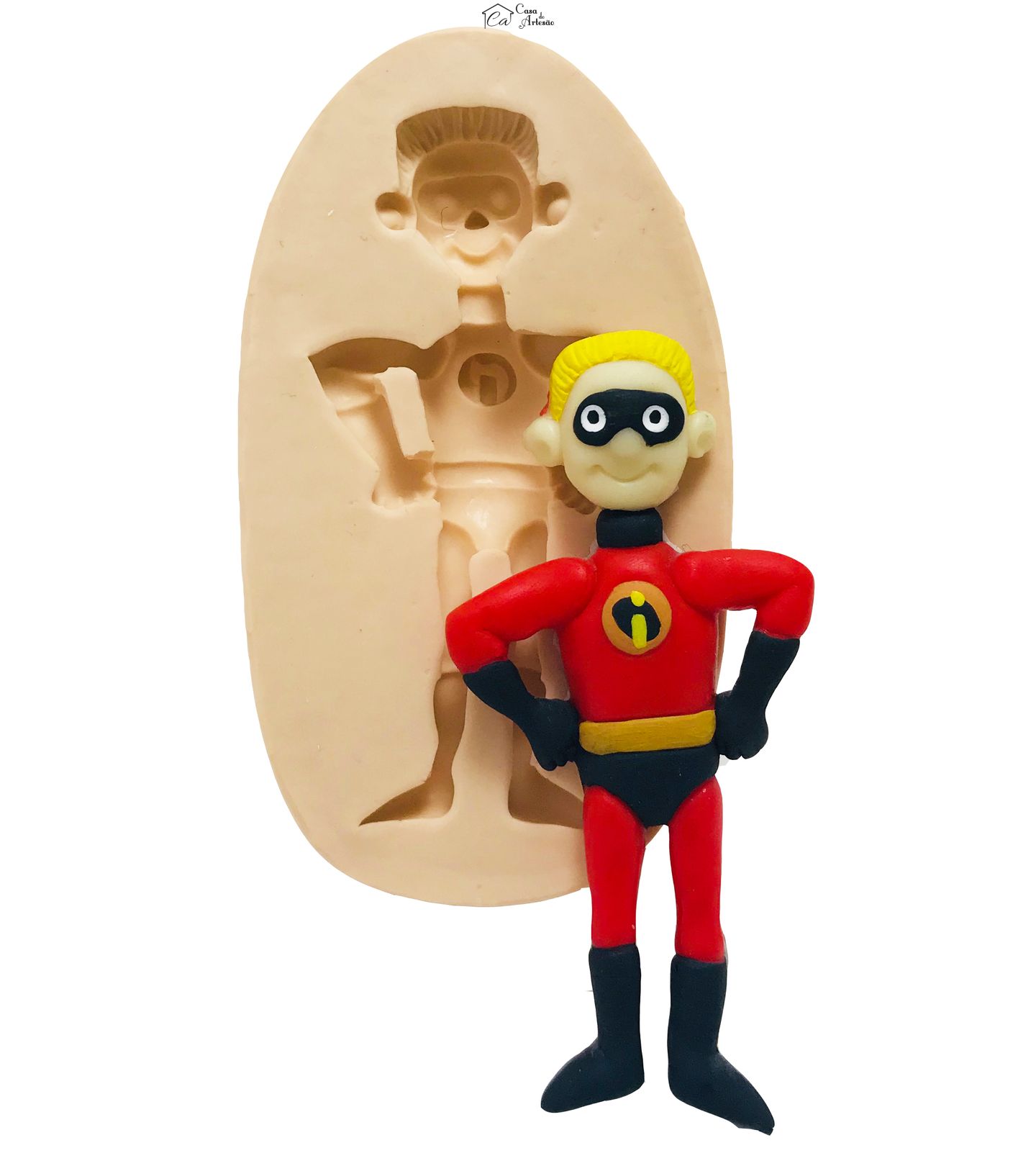 Molde de silicone - Os Incriveis - Flecha