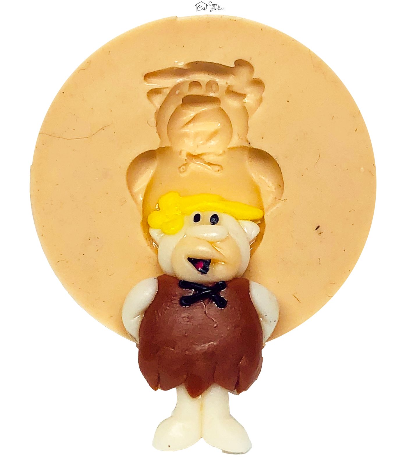 Molde de silicone - Flintstones - Barney - Pequeno - P641