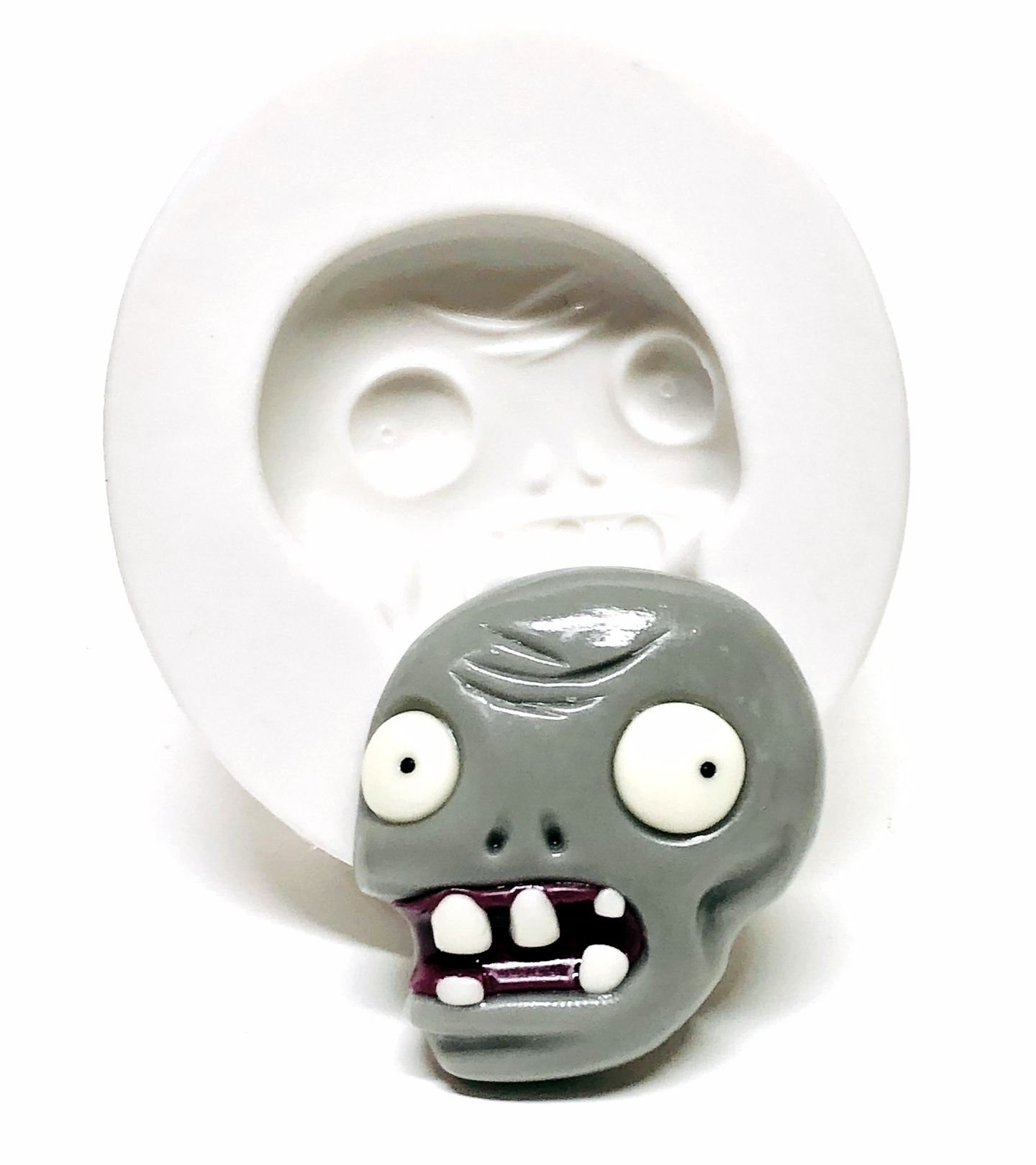 Plantas vs Zumbis - Rosto Zumbi - Medio - P1062