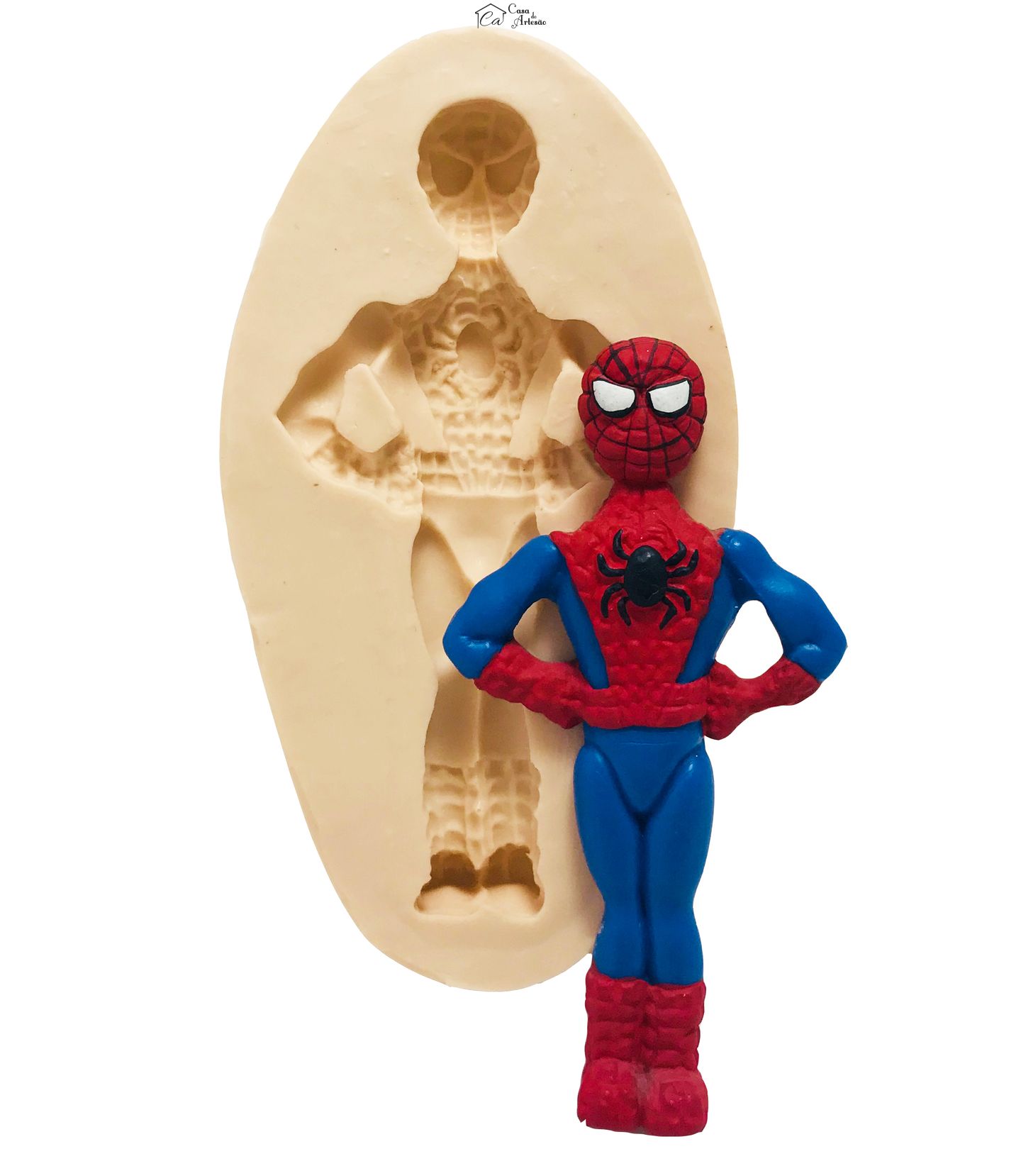 Molde de silicone - Homem Aranha