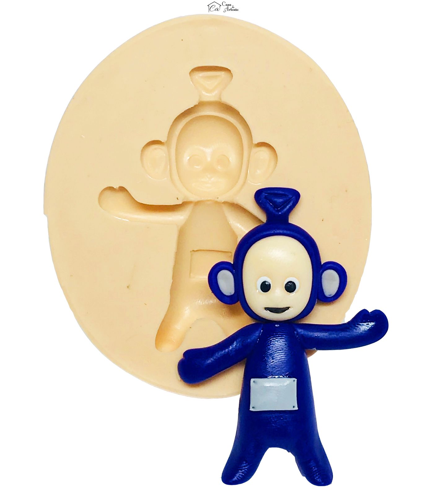 Molde de silicone - Teletubbies - Tinky Winky - Medio - P584