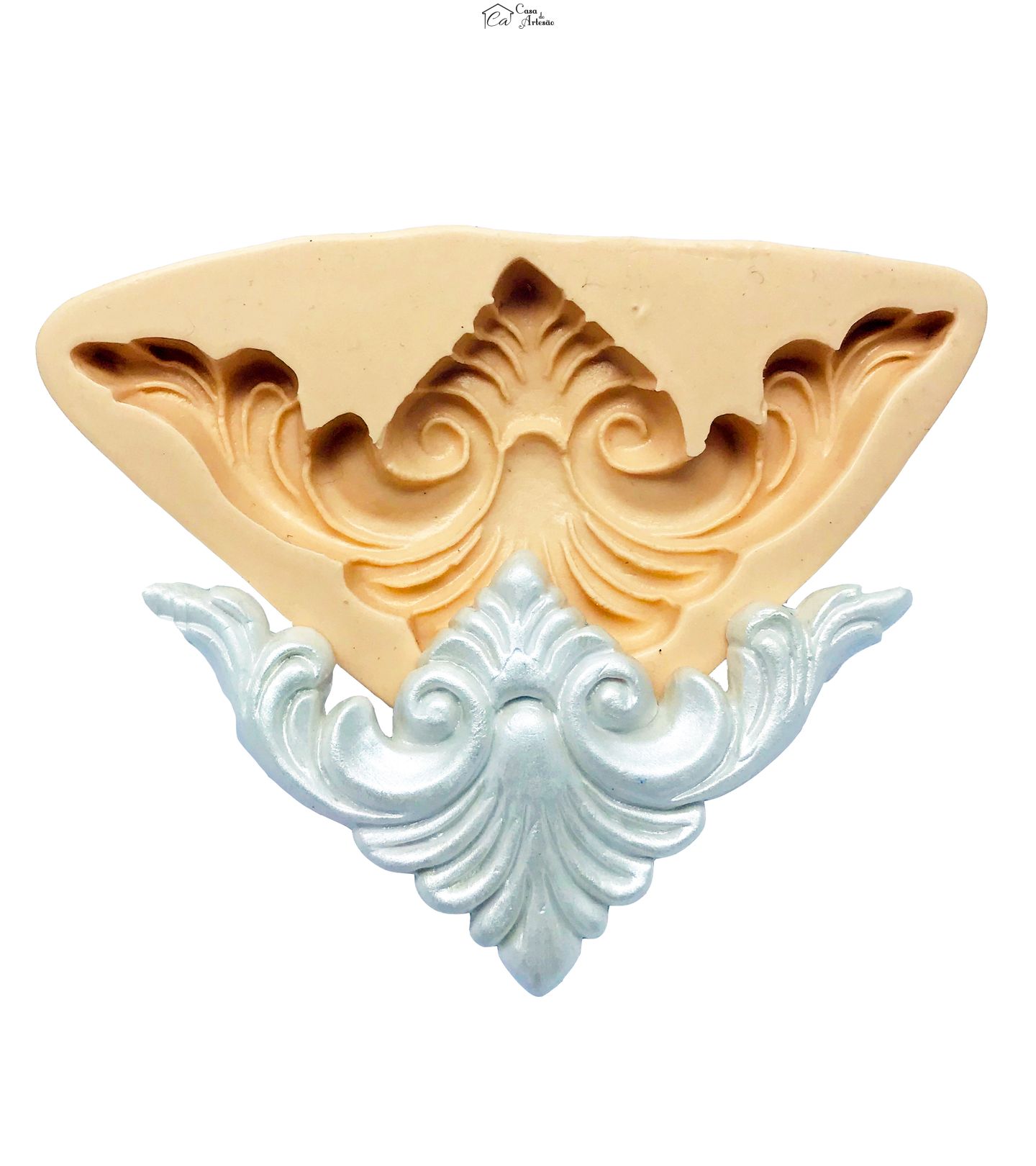 Molde de silicone - Decoração Para Bolo - Apliques - Mod.06 - P158