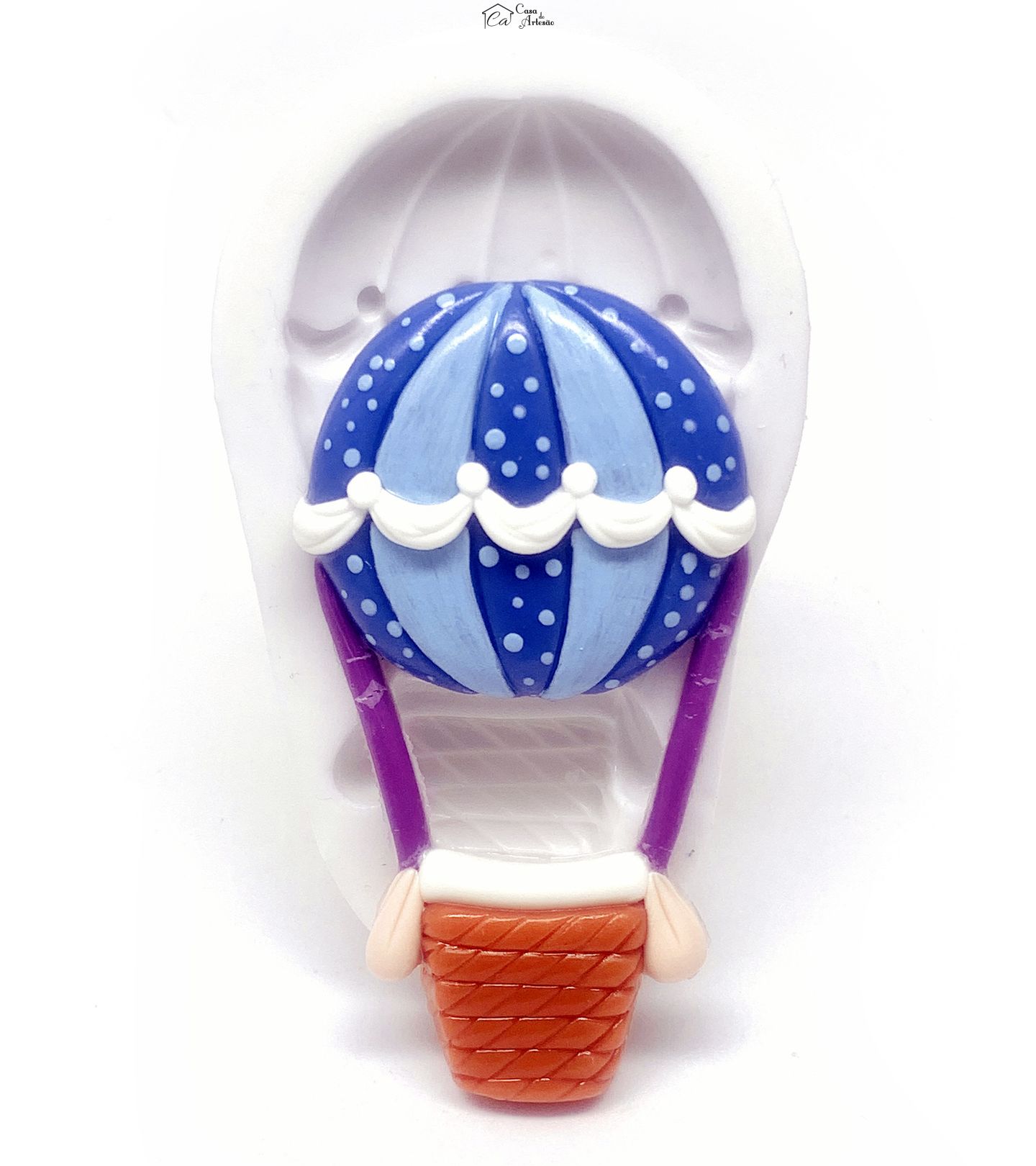 Molde de silicone - Urso Baloeiro - Balão - Grande - P1206