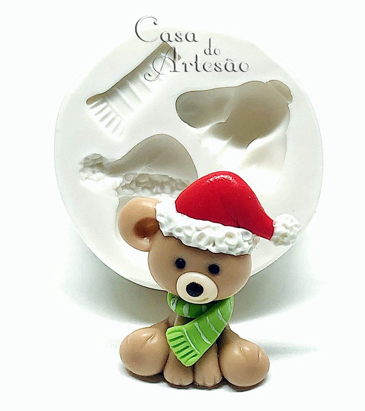 Natal - Urso Natalino - Pequeno - P937