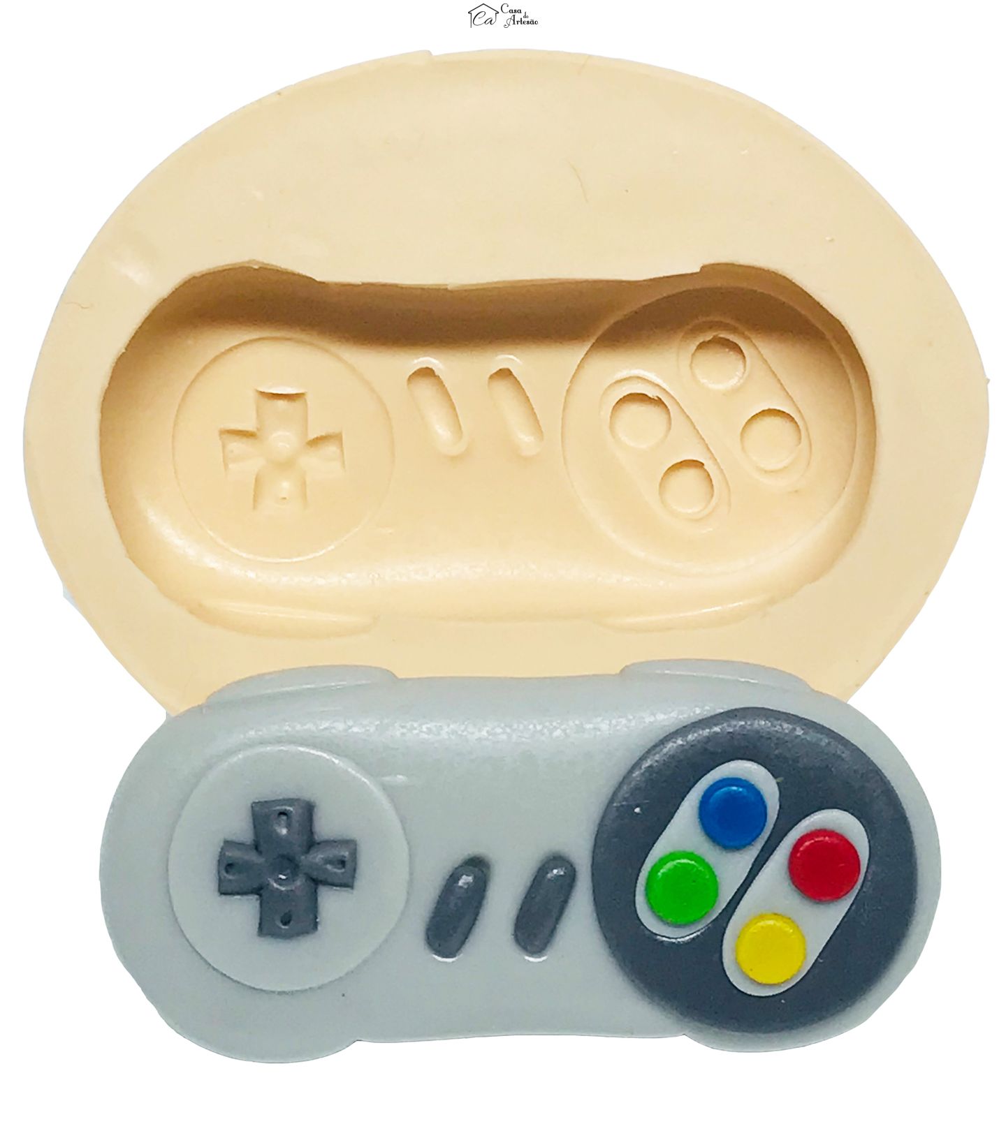 Molde de silicone - Video Game - Joystique Nintendo - Grande - P564