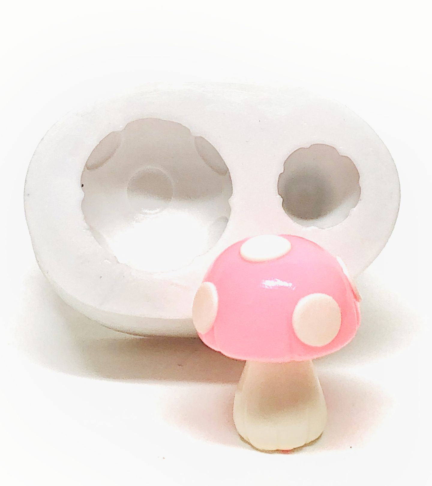 Molde de silicone - Jardim Encantado - Cogumelo Medio - P395