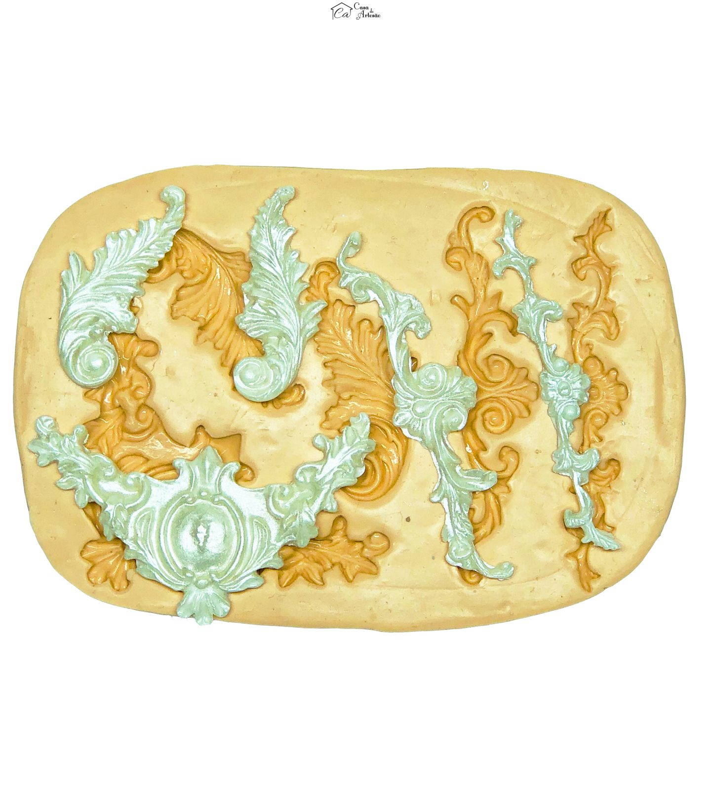 Molde de silicone - Border - Pe