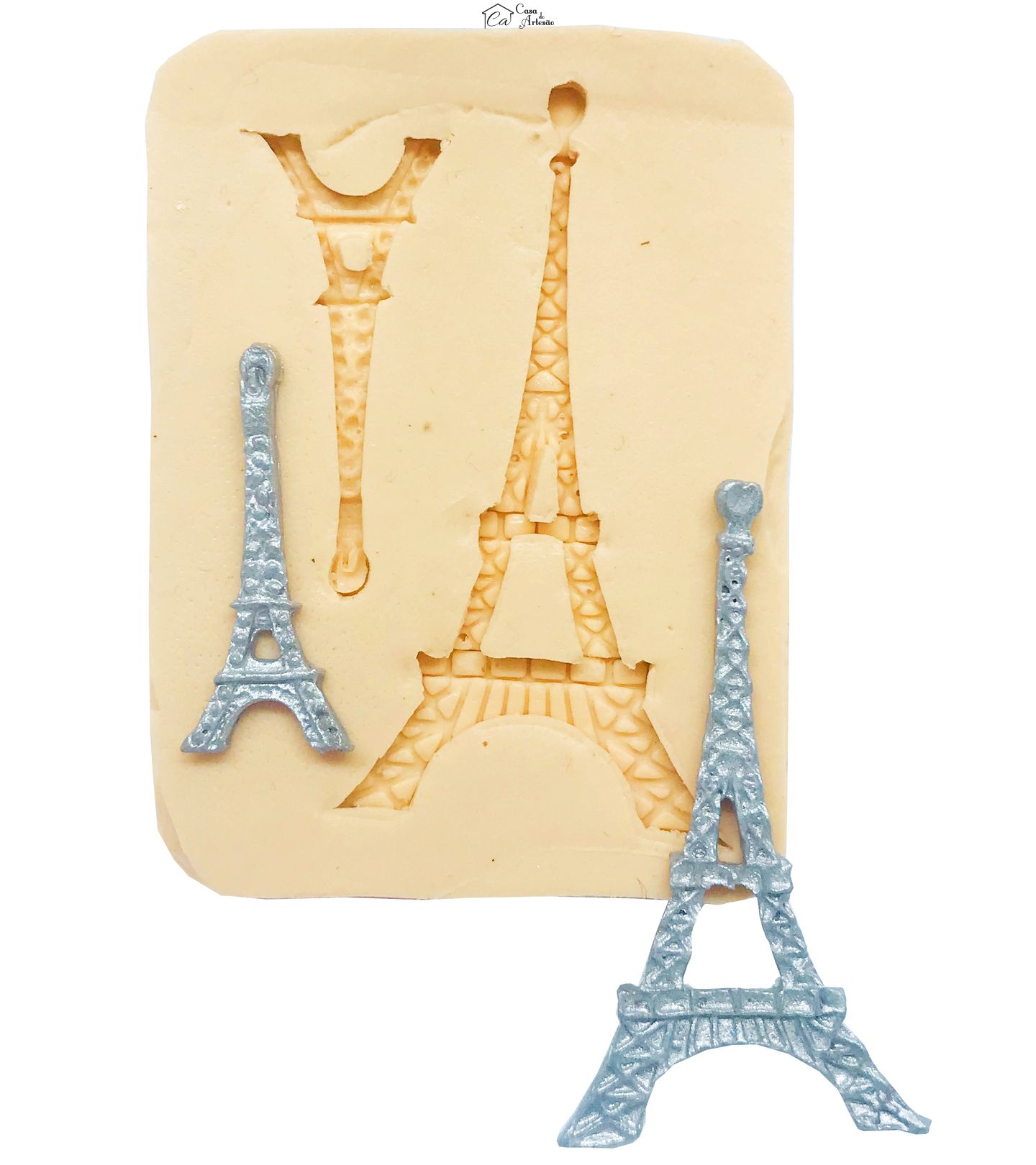 Molde de silicone - Torre Eiffel - P144