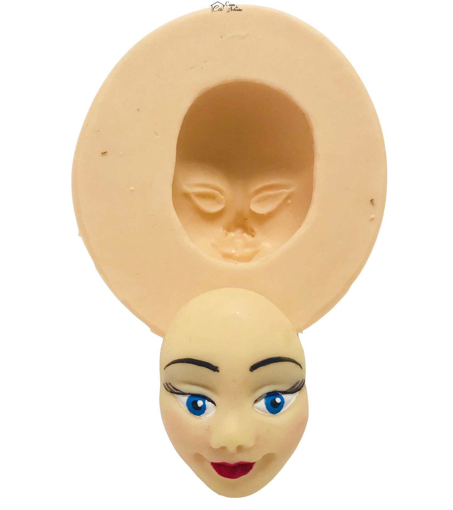 Molde de silicone - Rosto da Ninfa