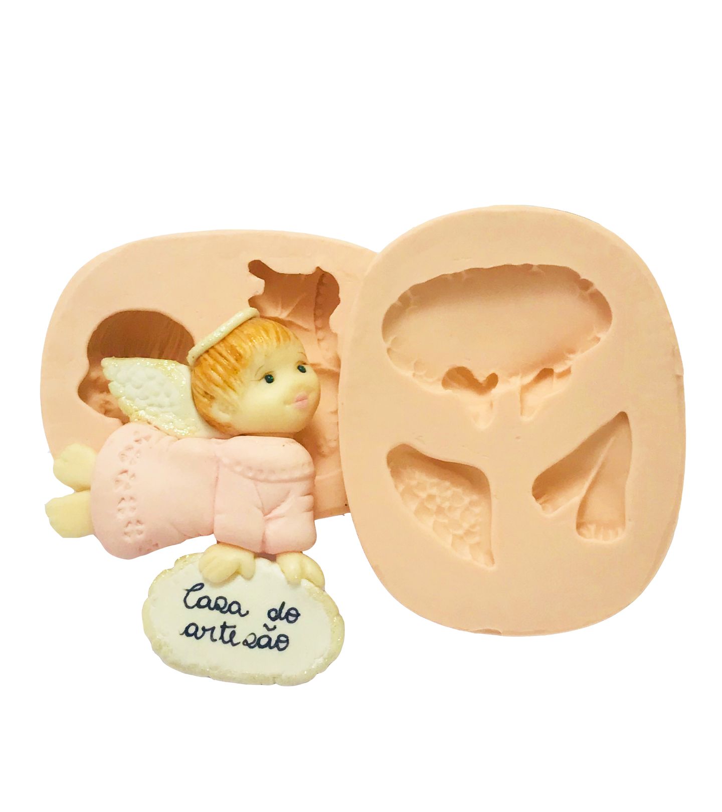 Anjo Segurando Nuvem