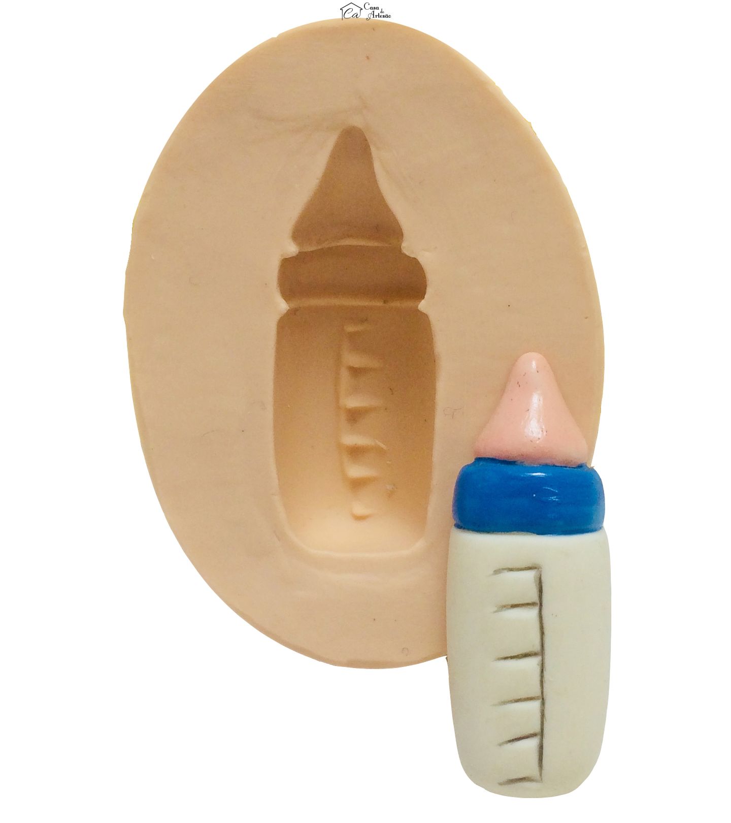 Molde de silicone - Mamadeira Grande