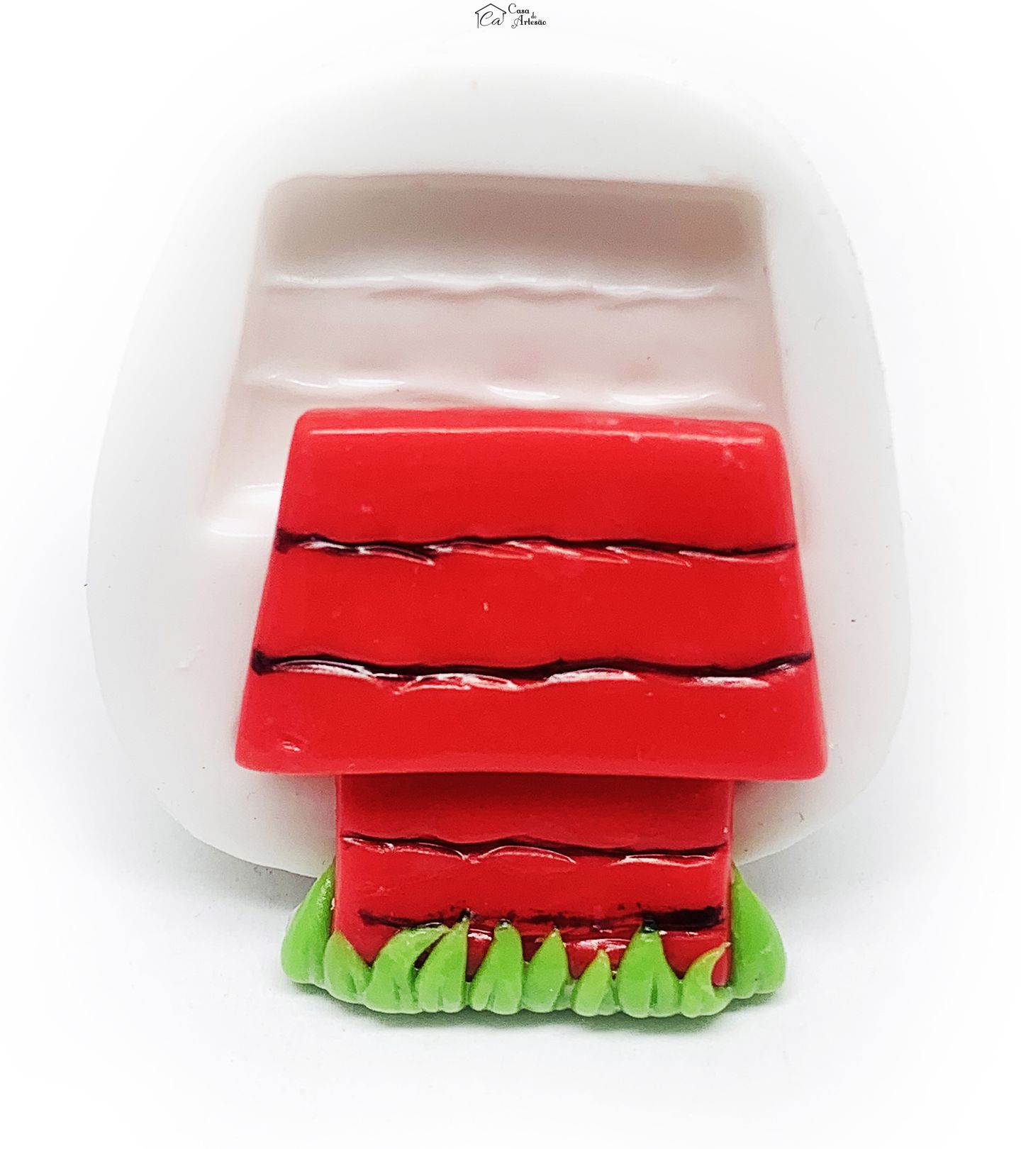 Molde de silicone - Turma do Snoopy - Casa Snoopy - Media - P1211