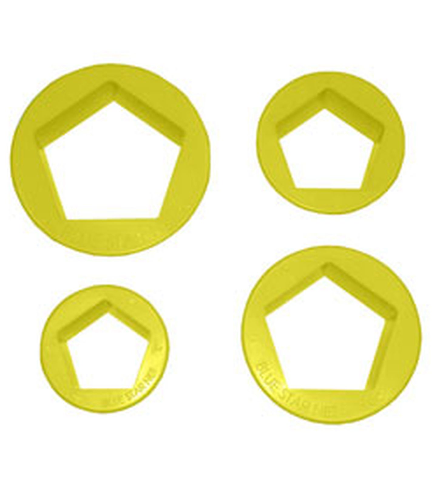 Cortador Blue Star - Pentagono - P - 04 pç - Cod.0407