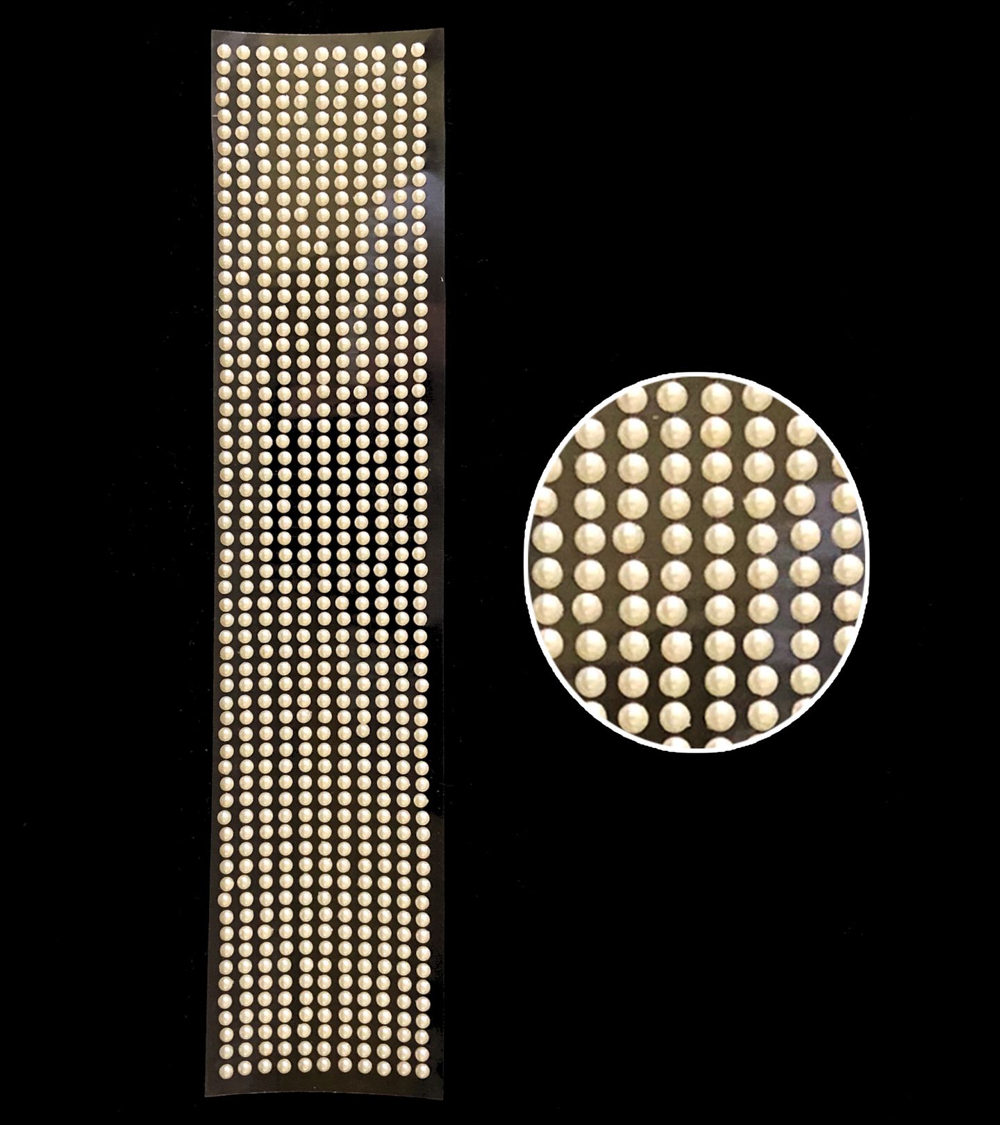 Adesivo - Cartela - 1/2 Perola - 04 mm