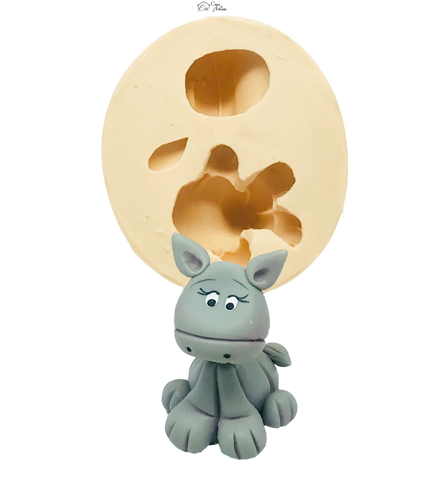 Molde de silicone - Burro Grande