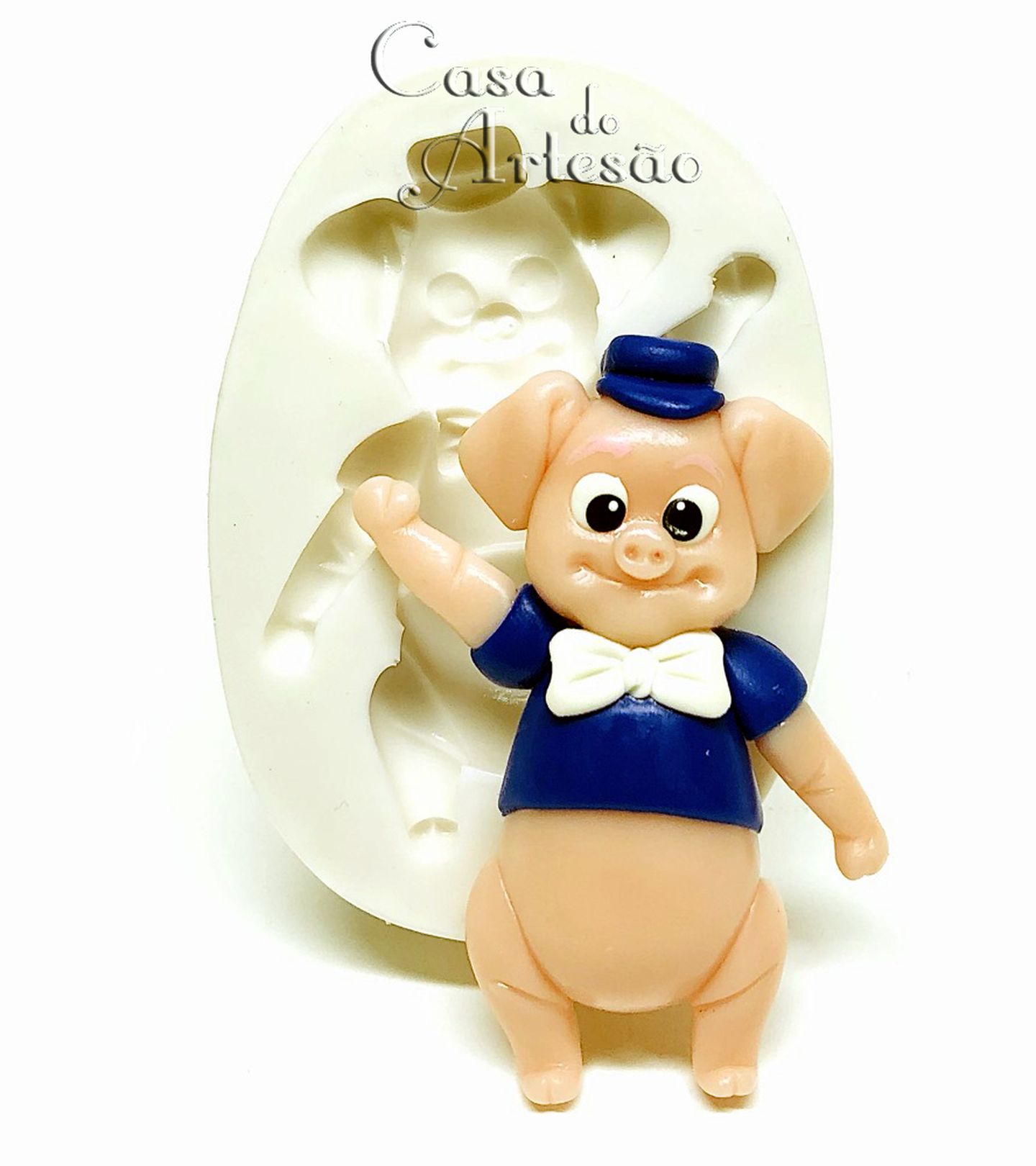 Os Tres Porquinhos - Pratico - Grande - P940