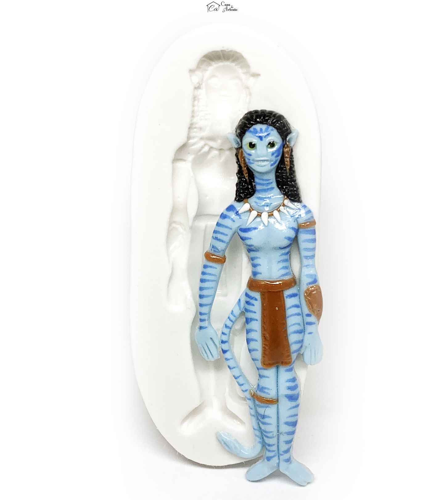 Molde de silicone - Avatar - Neytiri - Grande - P1184