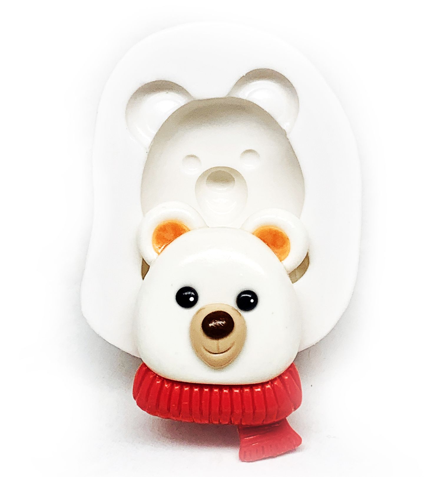 Natal - Rosto Urso Polar - Grande - P1164