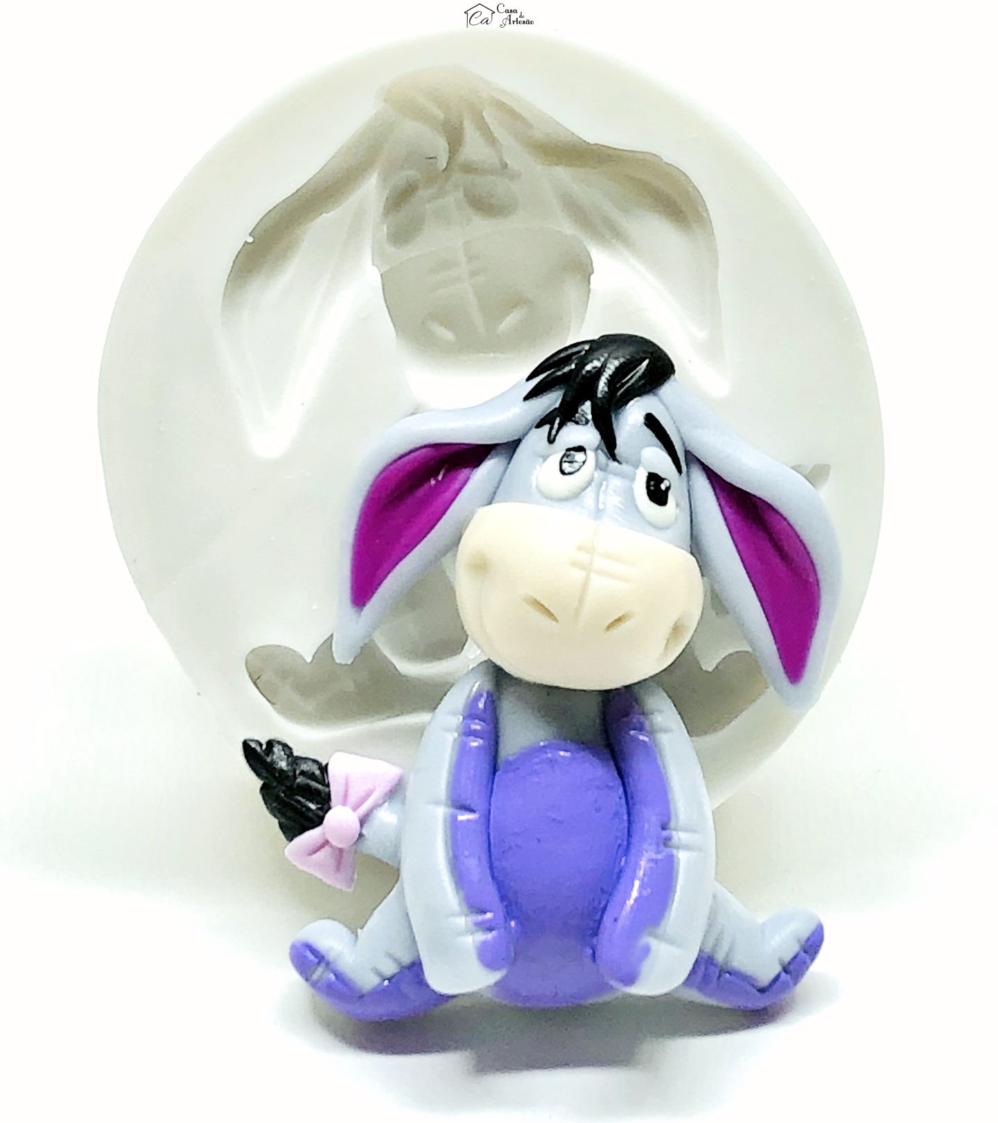 Molde de silicone - Urso Pooh - Bizonho - Medio - P1013