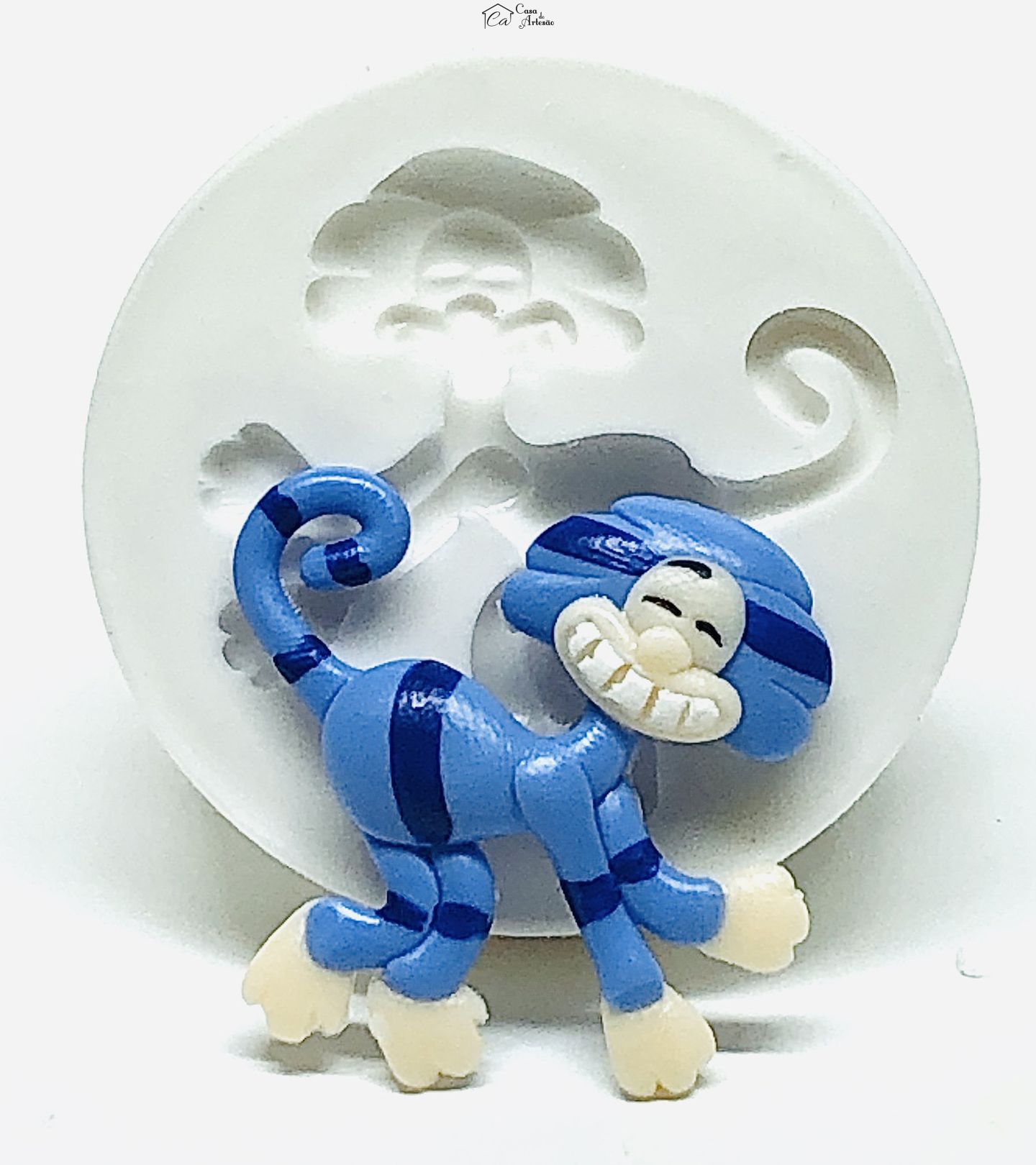 Molde de silicone - Jacarelvis - Mico Tuco - Pequeno - P953