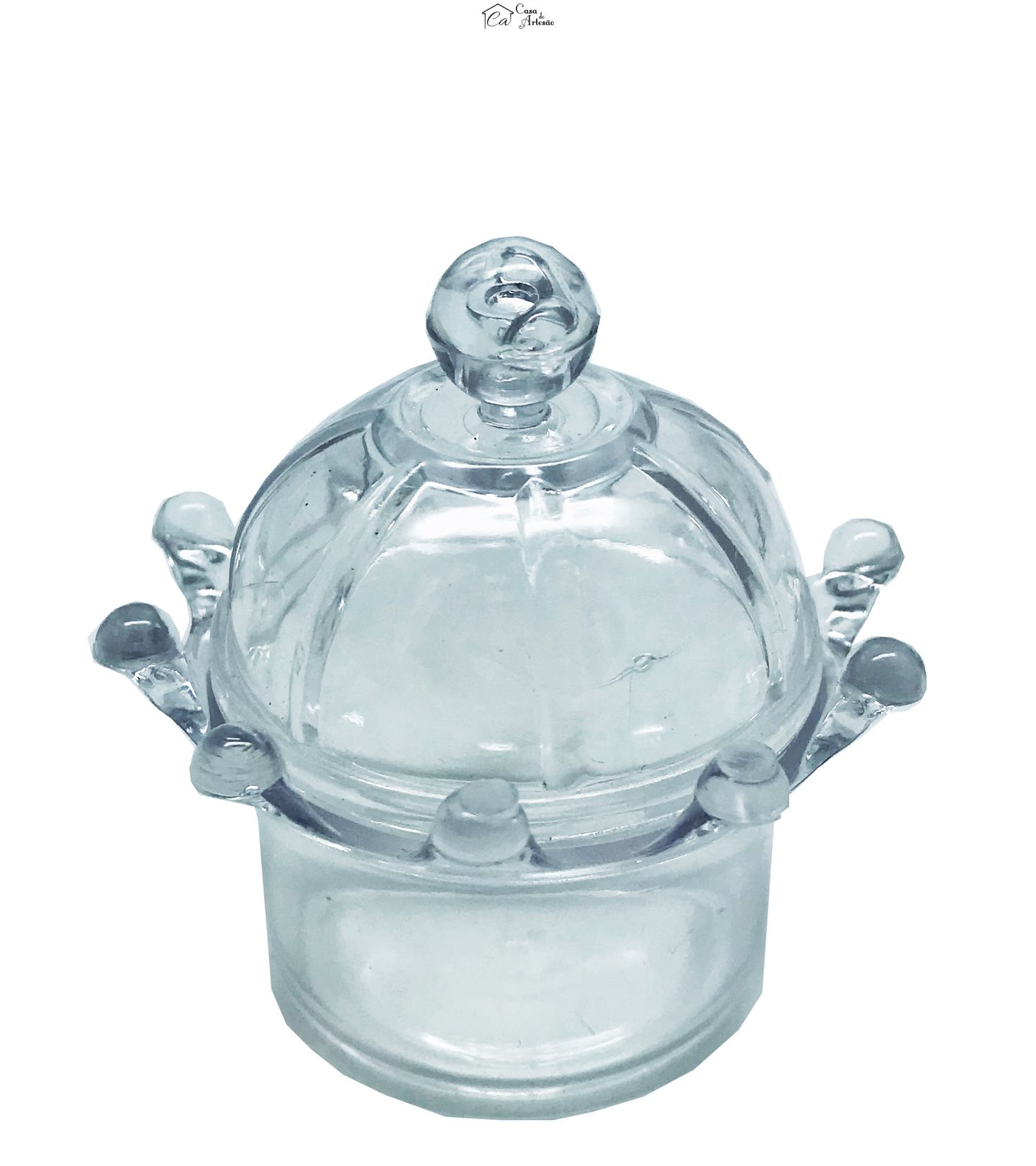 Caixa Acrilica - Coroa para Doces