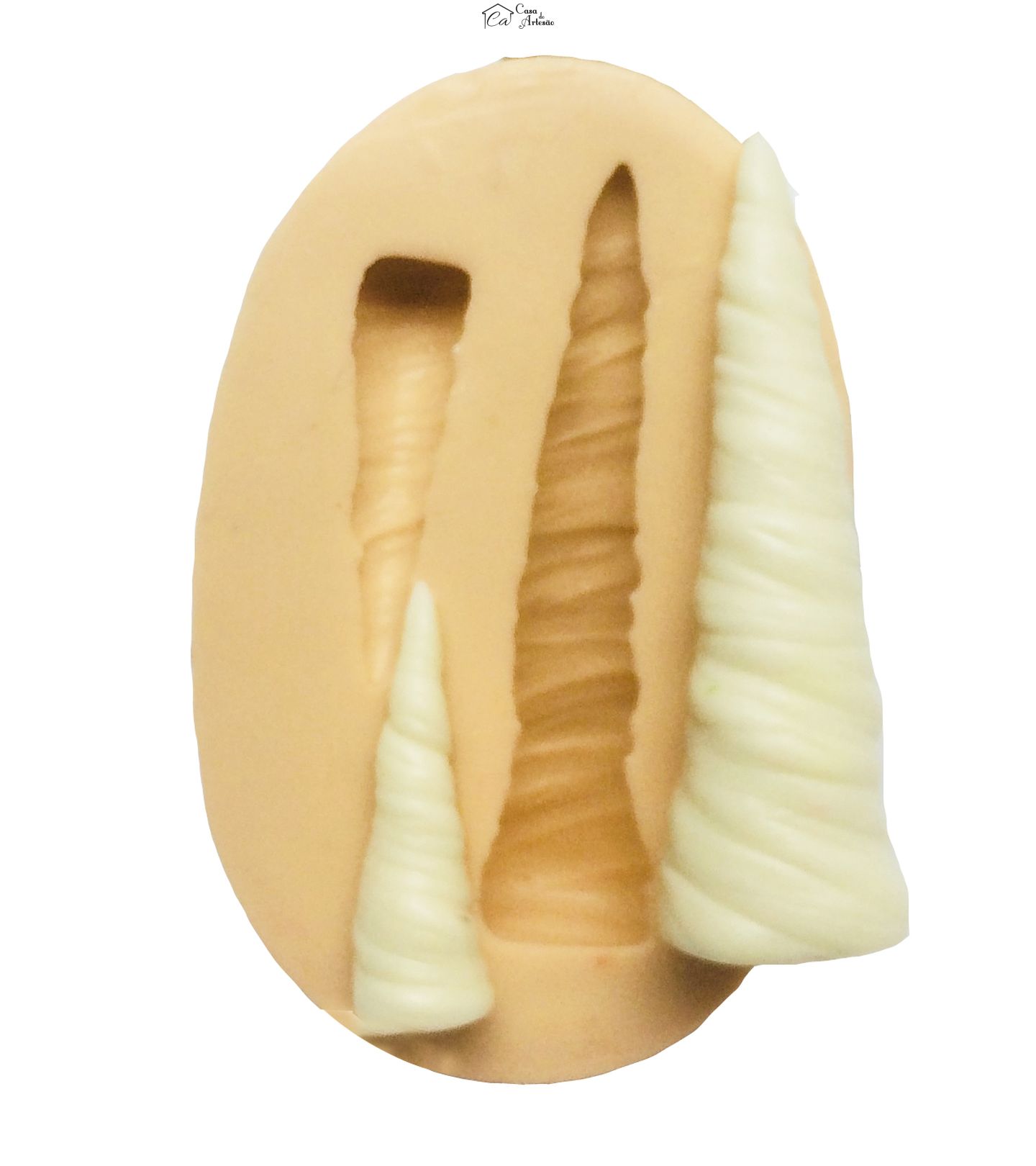 Molde de silicone - Unicornio - Chifres - P203