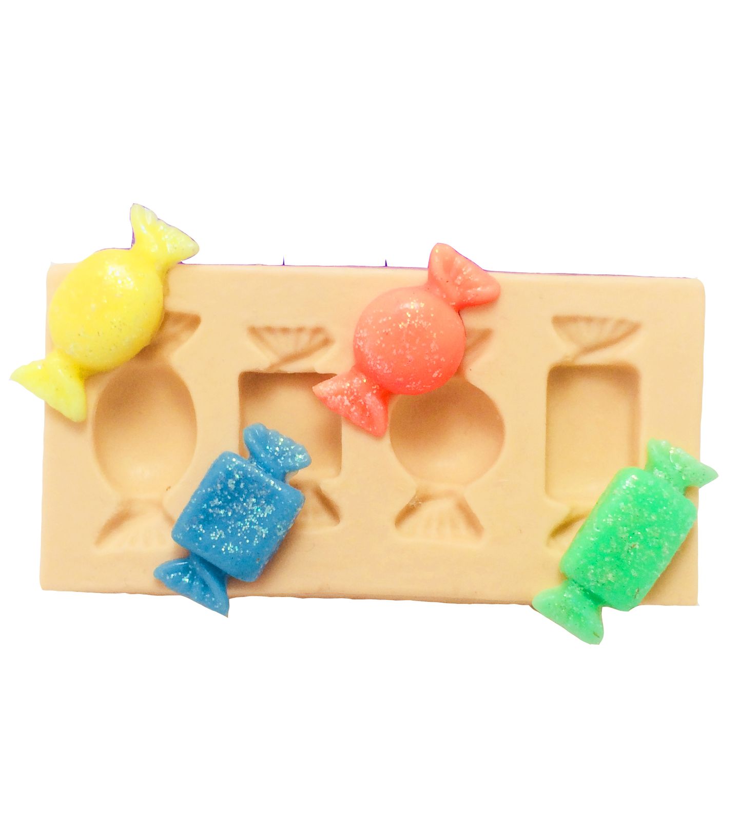 Molde de silicone - Balas ( 4 ) - Mini - P06