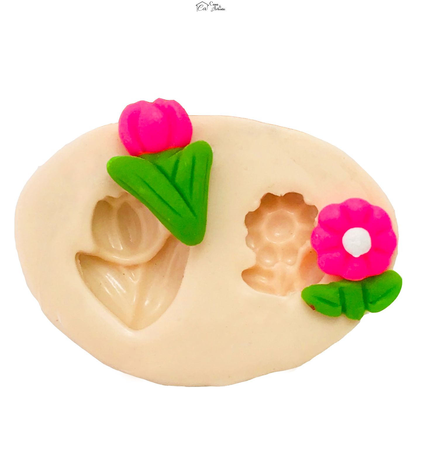Molde de silicone - Flores