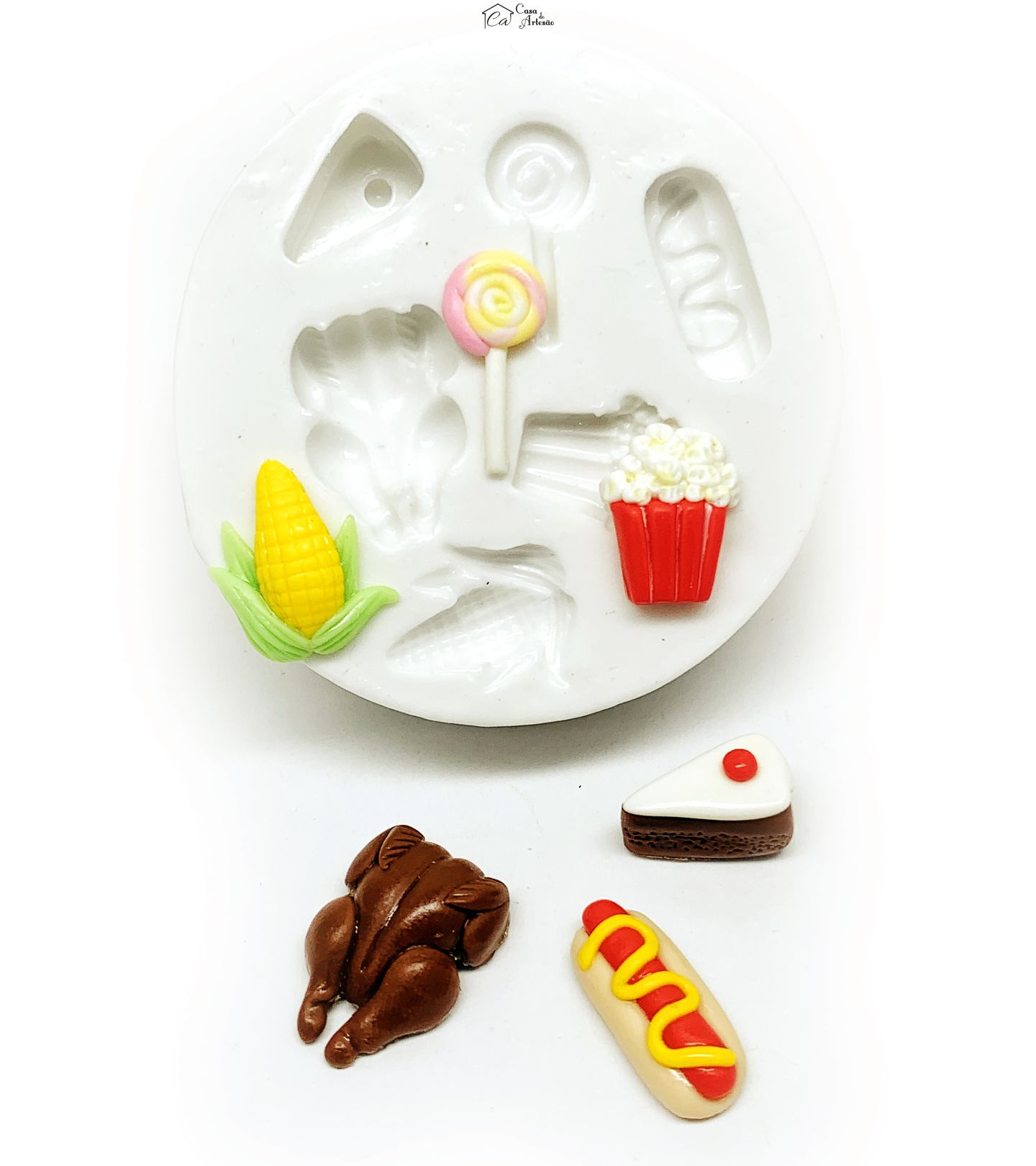 Molde de silicone - Kit Festa - Mod. 03 - Pequeno - P821