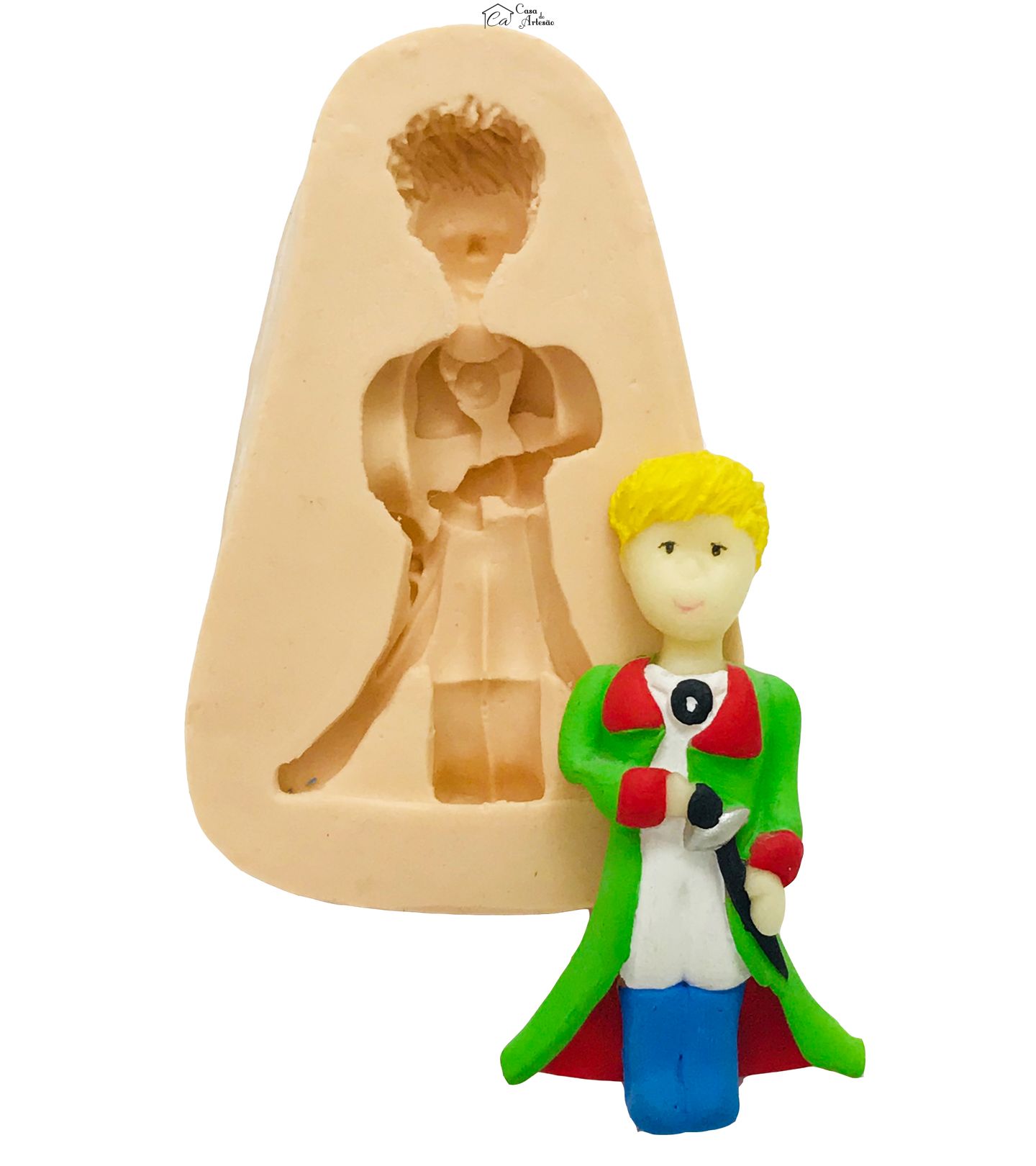 Molde de silicone - O Pequeno Principe - Principe - Mod. I - P89