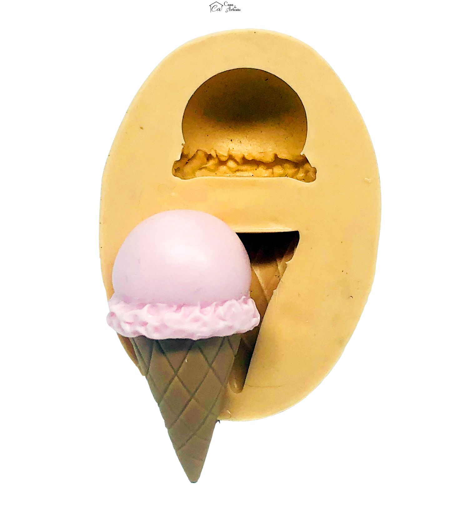 Molde de silicone - Sorvete - Medio - P872