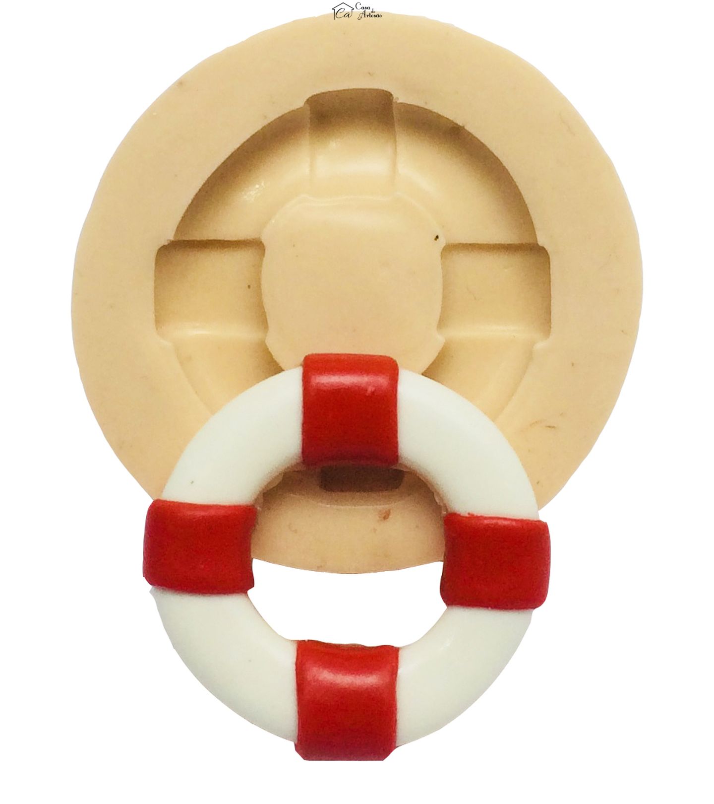 Molde de silicone - Boia Salva-Vidas Pequena - P214