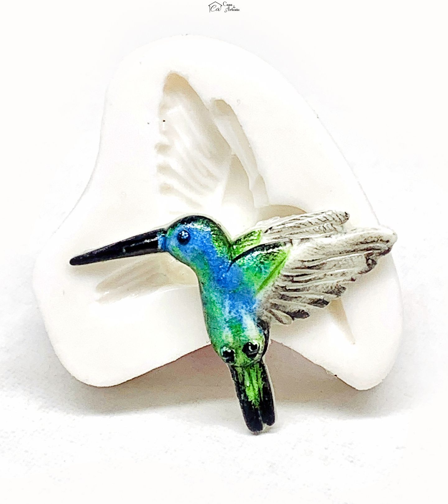 Molde de silicone - Beija-Flor - Pequeno - P1157