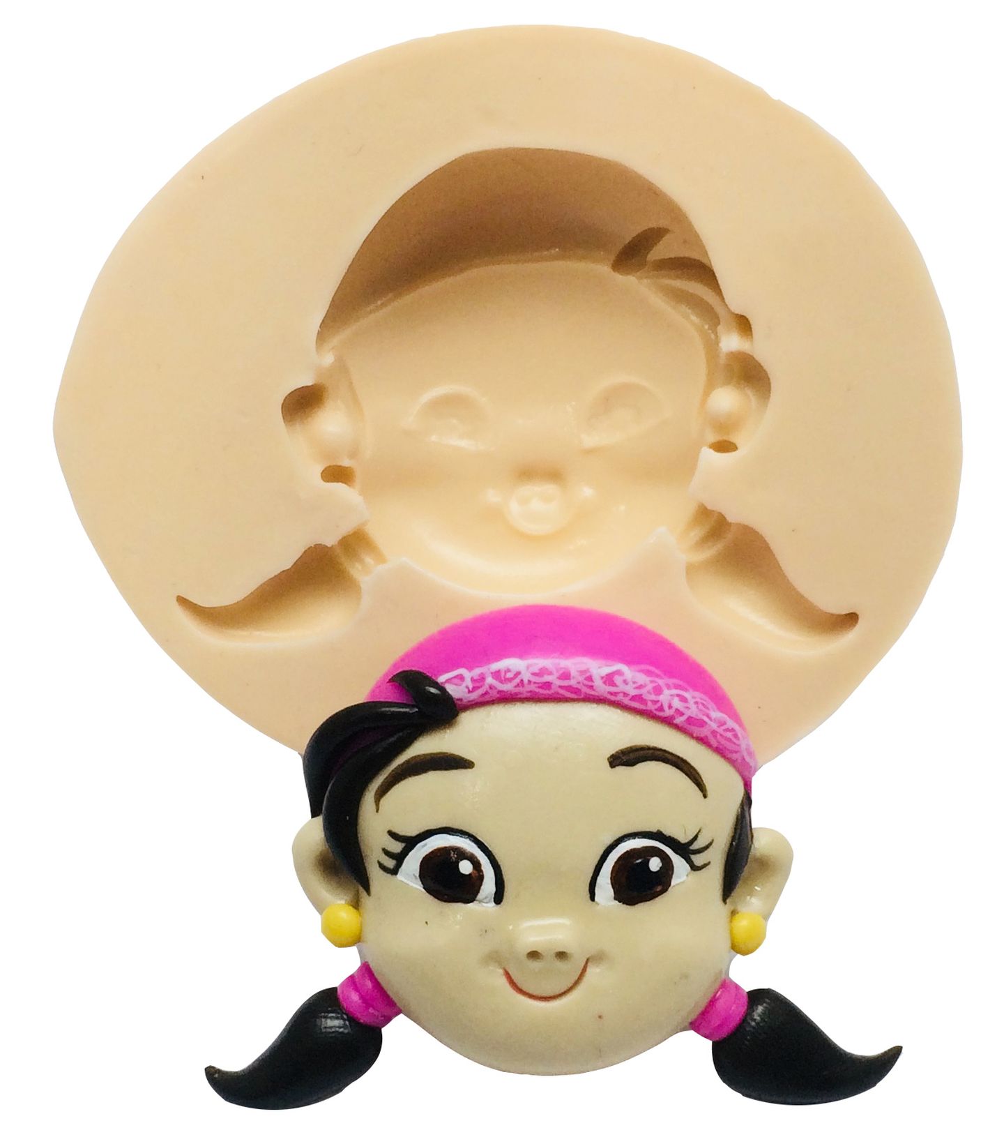 Jack e os Piratas - Rosto Izzi Grande - P320