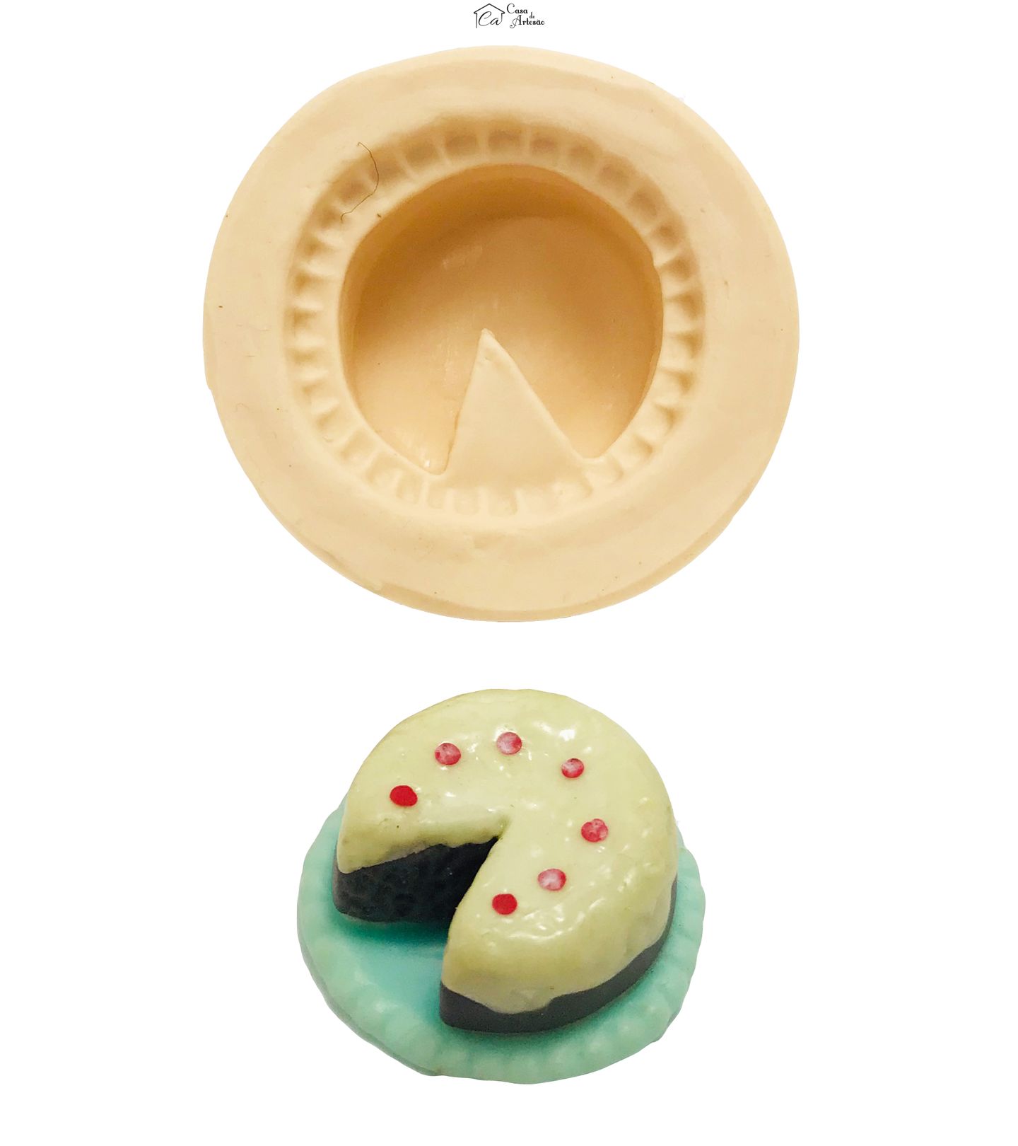 Molde de silicone - Bolo na Bandeja