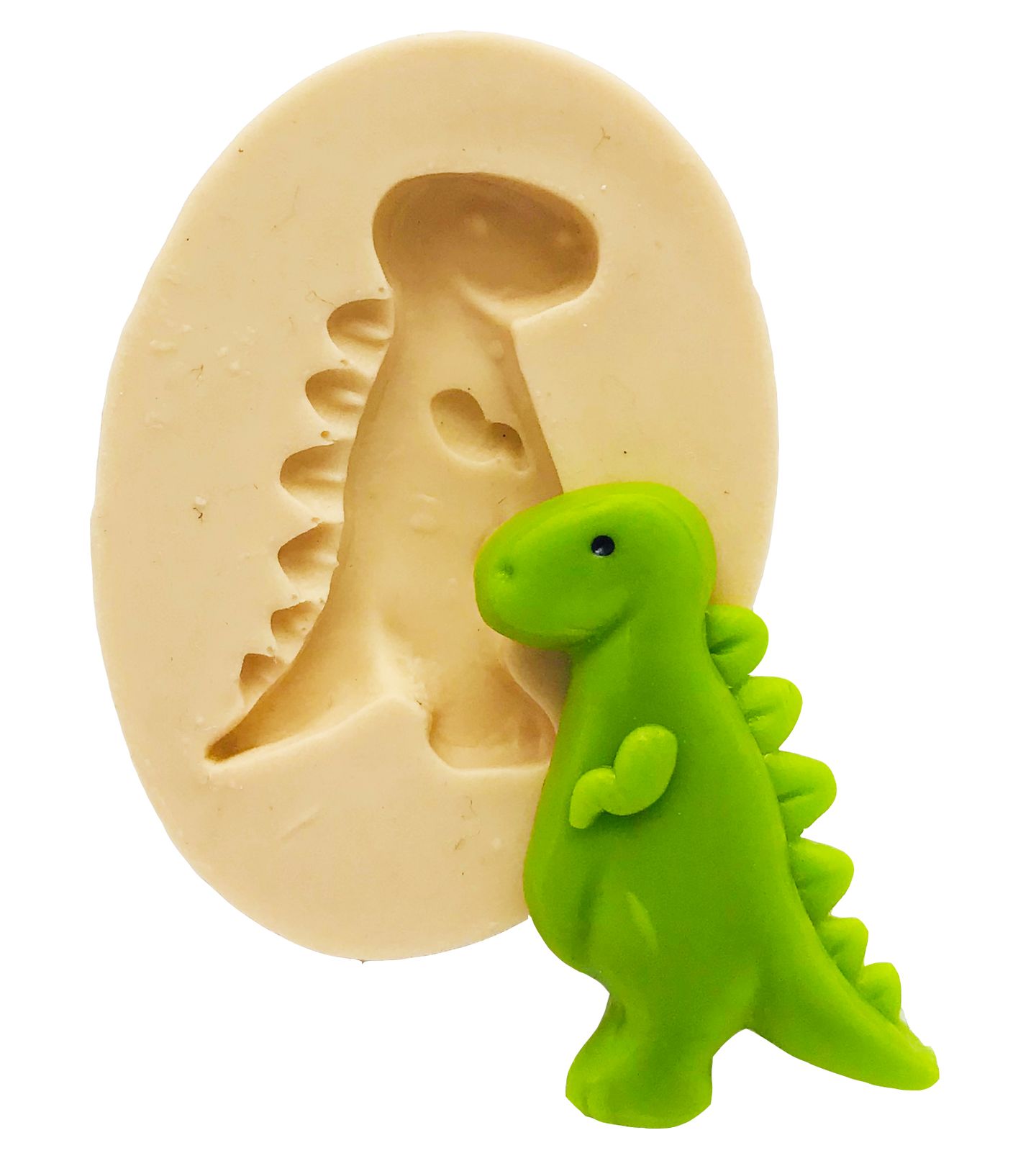 Molde de silicone - Dinossauro - Mod.01 - Medio - P449