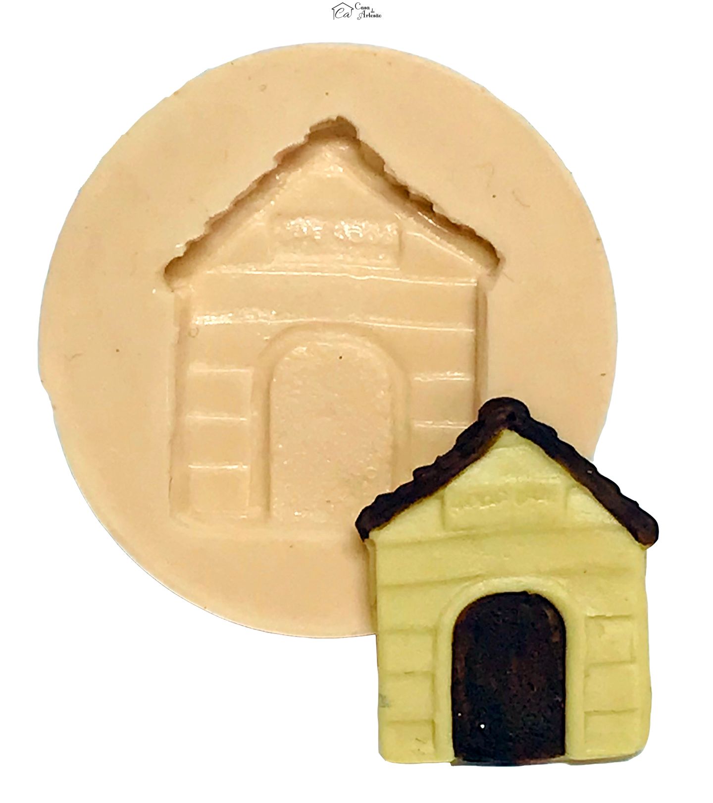 Molde de silicone - Casa - Pequena - P511