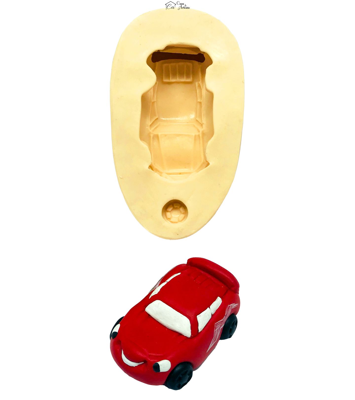 Molde de silicone - Carro