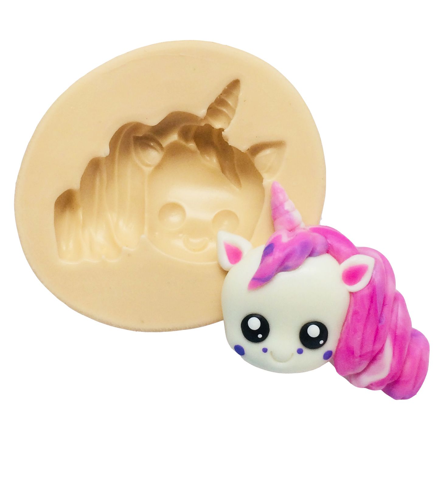 Rosto Unicornio Baby - Medio -  P340