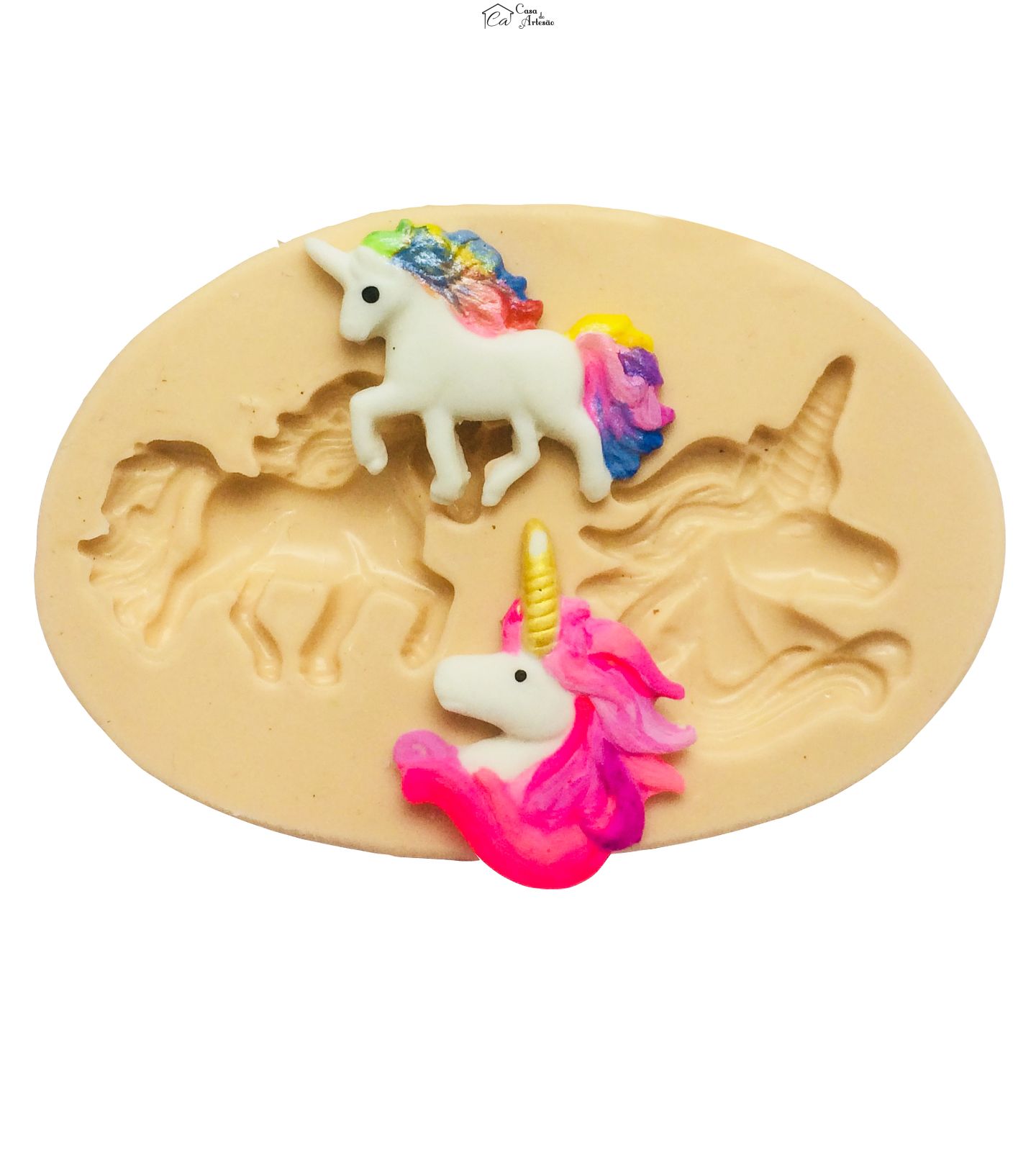 Molde de silicone - Unicornio Baby Pequeno - Mod.1 - P339