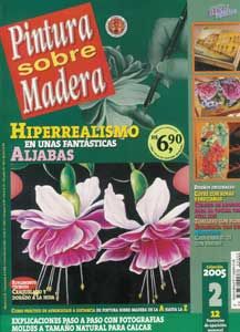 Revista - Ed.Bienvenidas - Arg - Pintura Madera - nº 02